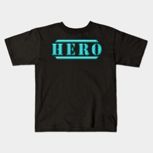 Hero Light Blue Kids T-Shirt